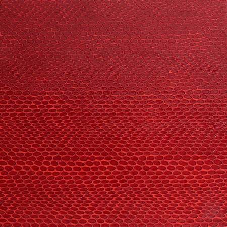 Red Venom Textured Leather